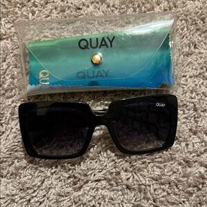 Quay Australia Black Sunglasses